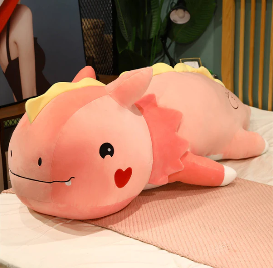 Kawaii dinosaurier kuscheliger plüschfreund