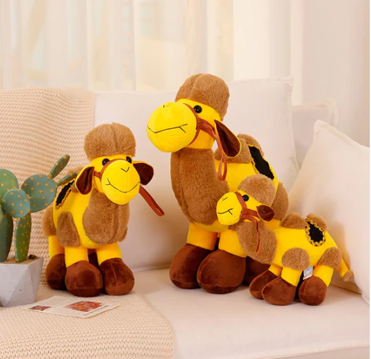 Desert camel weiches kuscheltier für abenteuerlustige