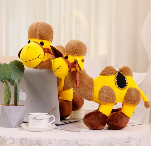Desert camel weiches kuscheltier für abenteuerlustige