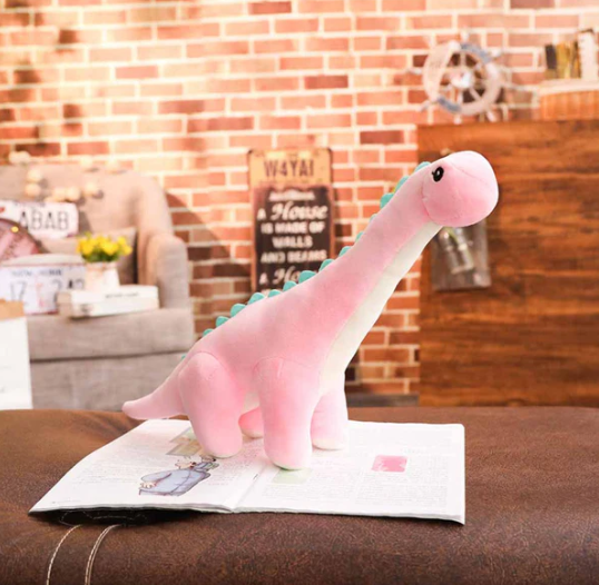 Riesiger tanystropheus dinosaurier kuscheltier