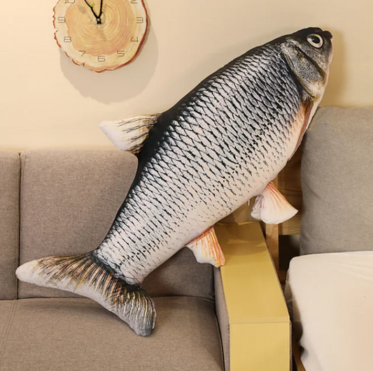 3D realistischer goldfisch plüsch spielzeug