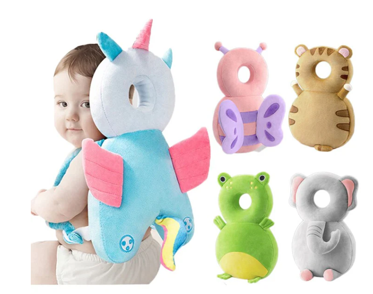 Baby kopfschutz kissen eule