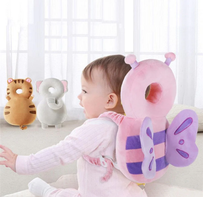 Baby kopfschutz kissen eule