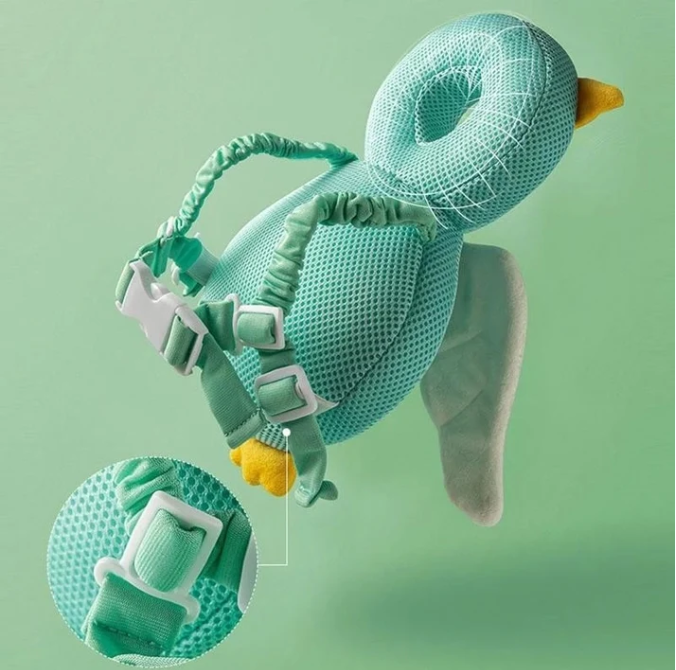 Baby kopfschutz kissen eule