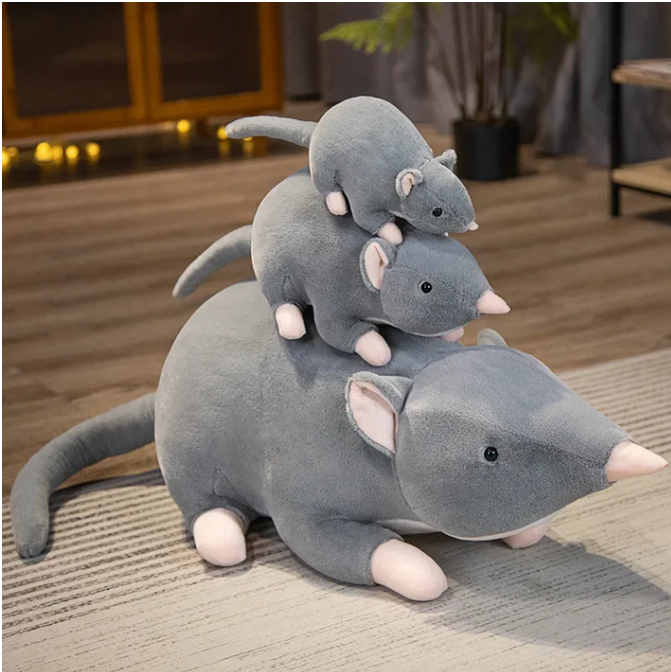 Kuschelige plüschmaus