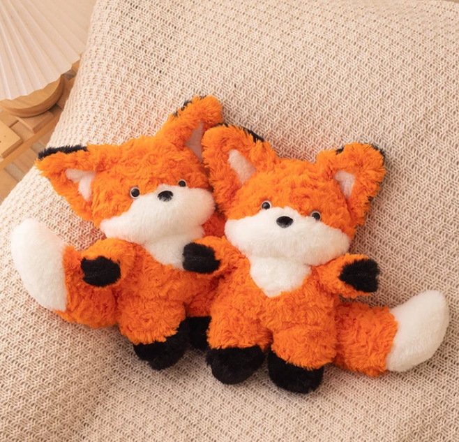 Fluffiger fuchs plüsch