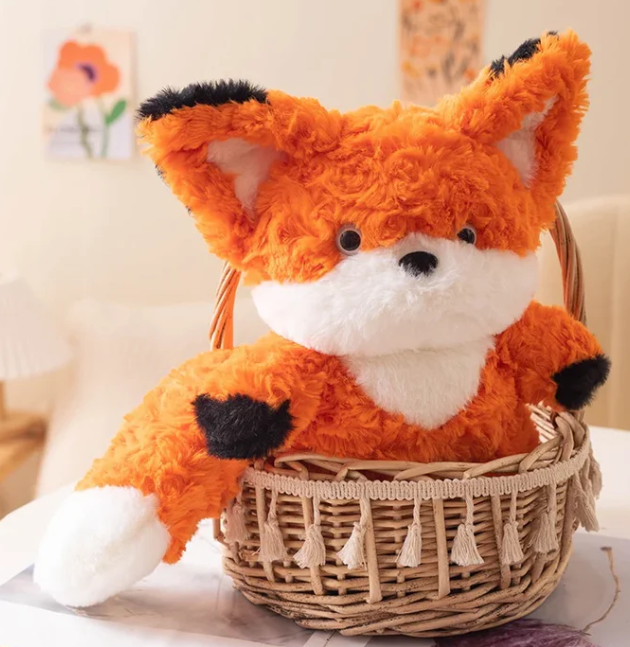 Fluffiger fuchs plüsch