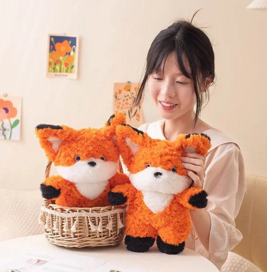 Fluffiger fuchs plüsch