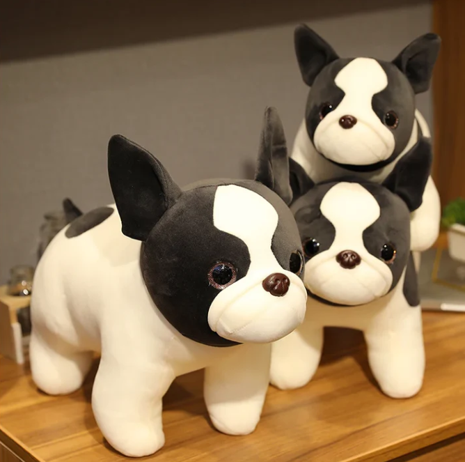Plüsch französische bulldogge