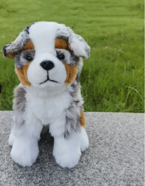 Realistischer shepherd welpe treuer begleiter