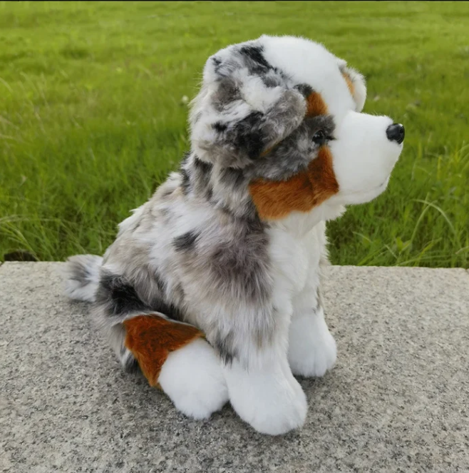 Realistischer shepherd welpe treuer begleiter