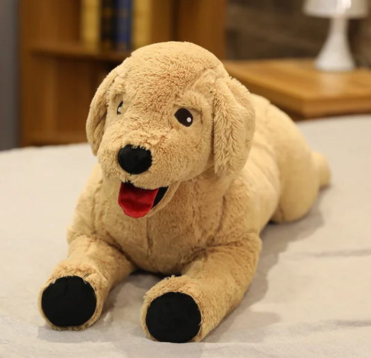Realistischer labrador welpe kuscheliger begleiter