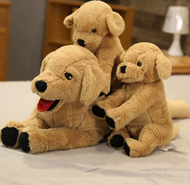 Realistischer labrador welpe kuscheliger begleiter