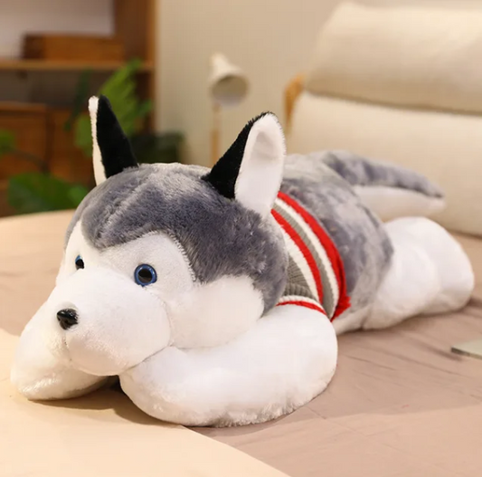 Plüsch Husky - Großer Kuscheltierhund
