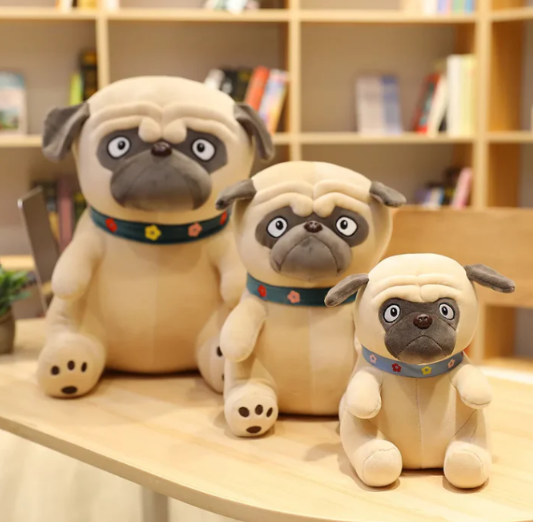 Plüschmops - Niedlicher Kuschelhund für Kinder