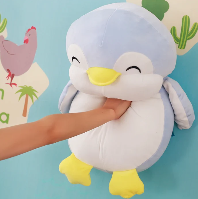 Lächelnder Pinguin Plüsch - Kuscheltier für Kinder