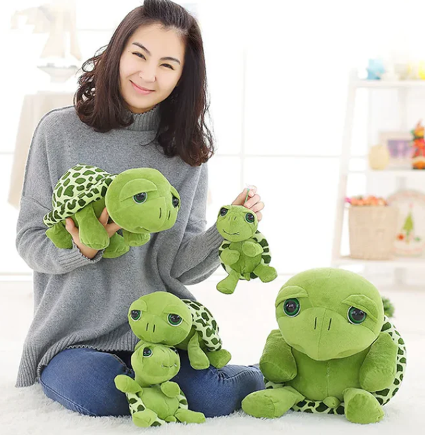 Große Schildkröte Plüsch - Kuscheltier für Kinder