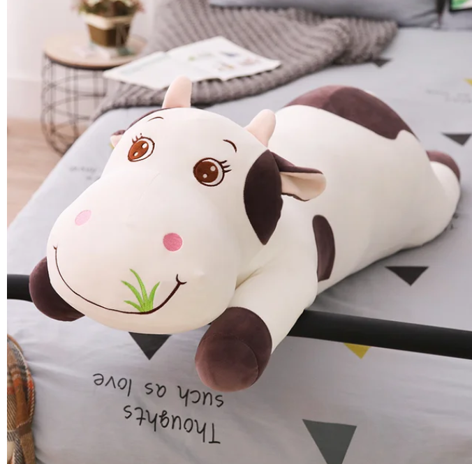 Lächelnde Kuh Plüsch - Gemütliches Kuscheltier