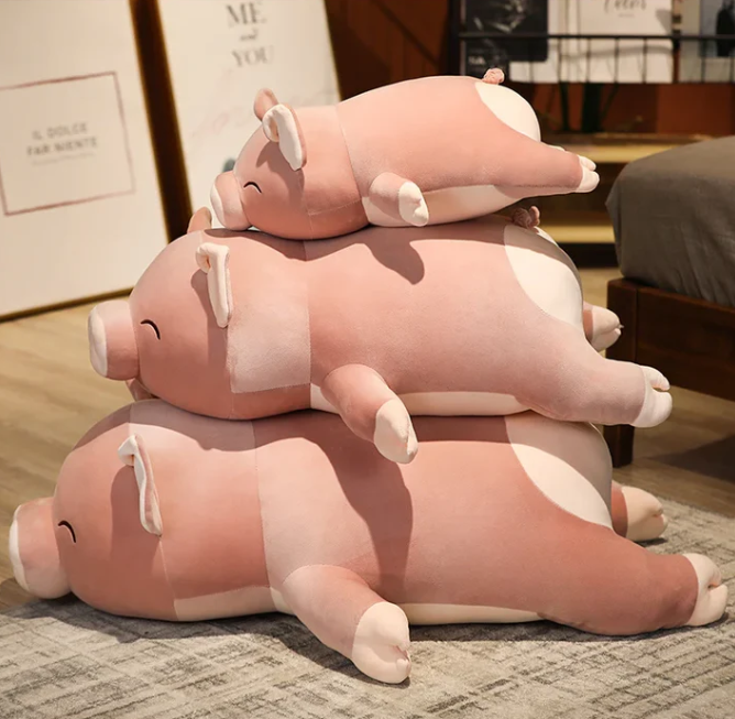 Riesiges Kuschel-Piggy - Superweiches Plüschschwein