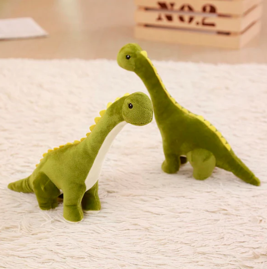 Riesiger tanystropheus dinosaurier kuscheltier