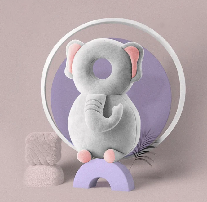 Baby kopfschutz kissen eule