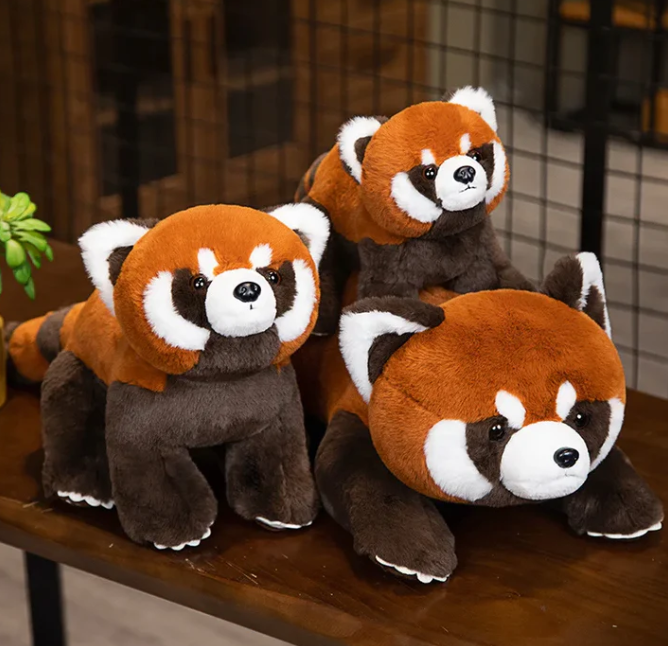 Niedlicher Roter Panda Kuscheltier