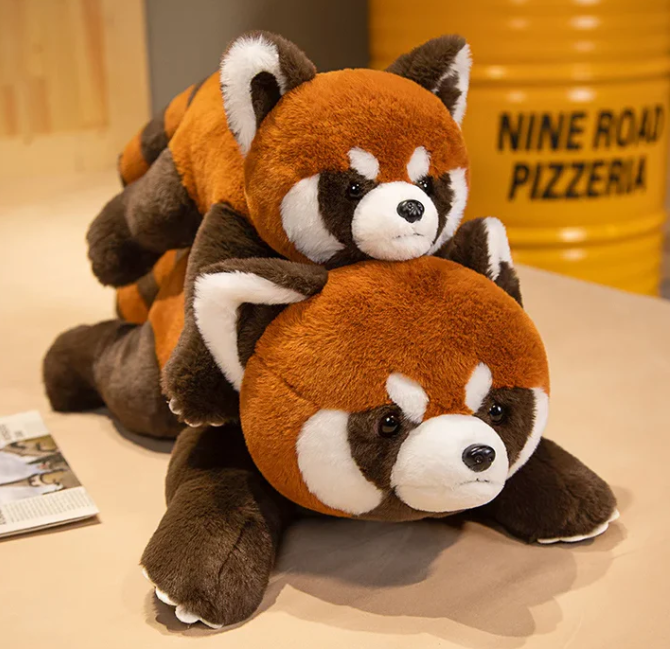 Niedlicher Roter Panda Kuscheltier