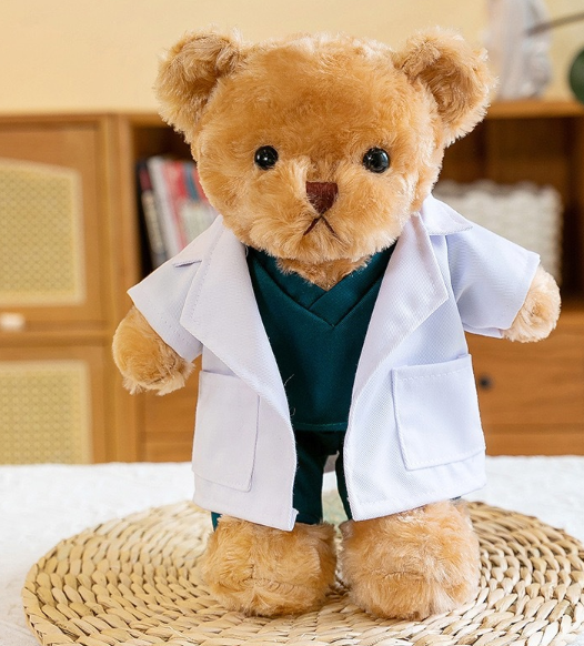 Arzt und Krankenschwester Teddybär Plüschtiere