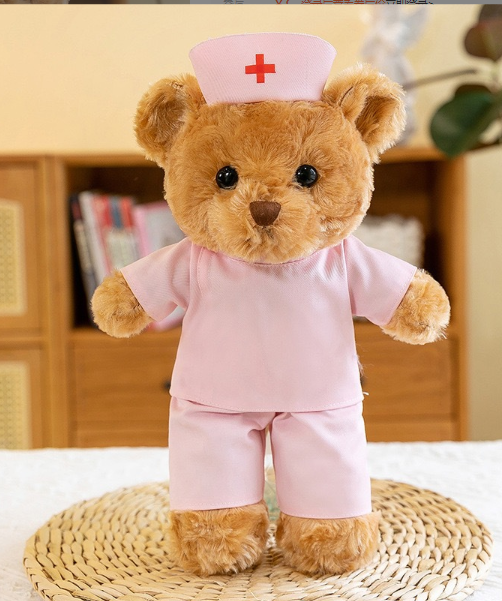 Arzt und Krankenschwester Teddybär Plüschtiere