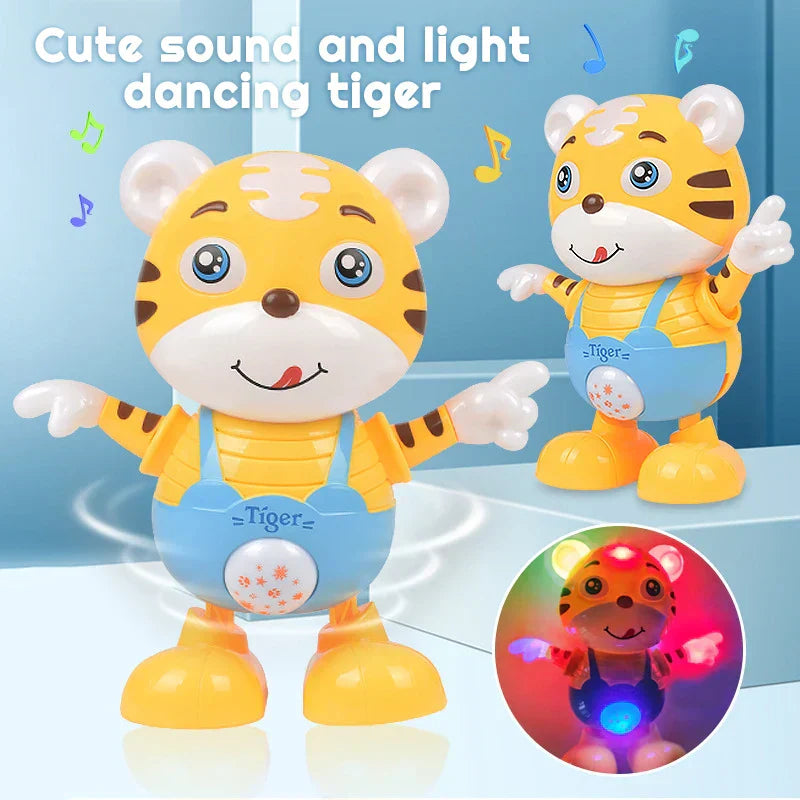 Tanzender dschungelkatzen-roboter