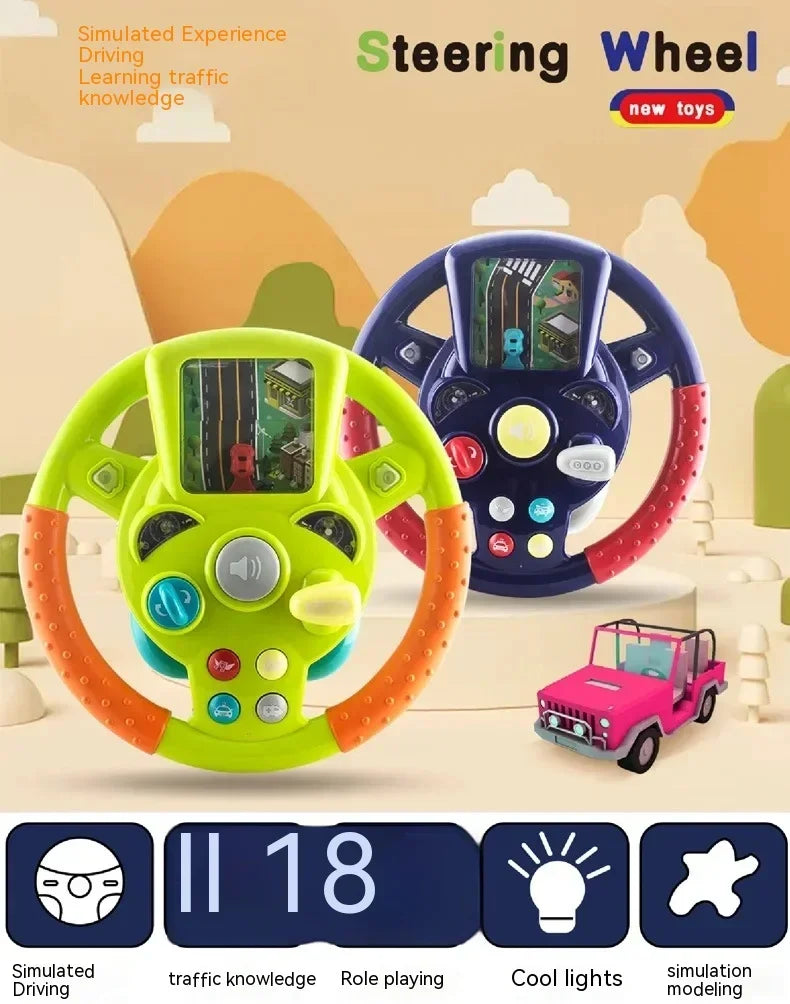 Toy Steering wheel - mini-lenkrad, maxi fun - spielzeug-lenkrad