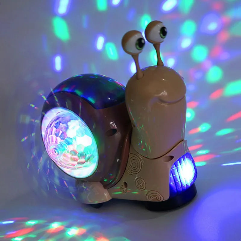 Music snail - leuchtender spielkamerad - spielzeugschnecke & krabbe