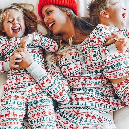 Mini fashion - für die ganze familie - Weihnachtspyjamas