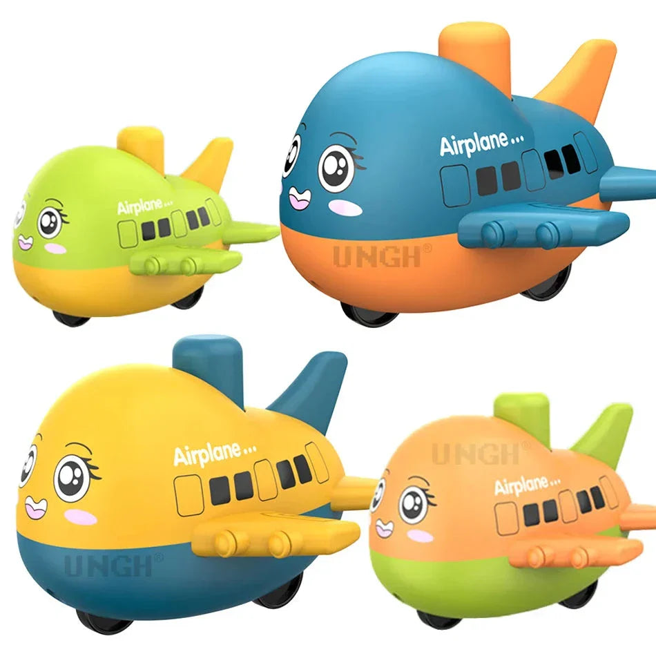 Cartoon plane toy - drücken & spielen - spielzeug flugzeug
