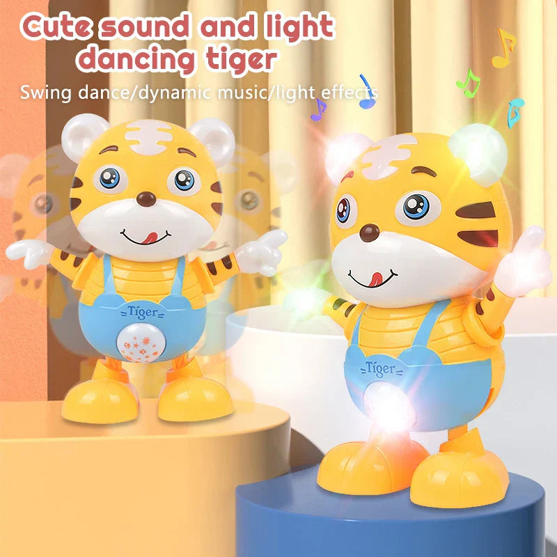 Dancing Tiger robot - musikalische entwicklung - dancing tiger