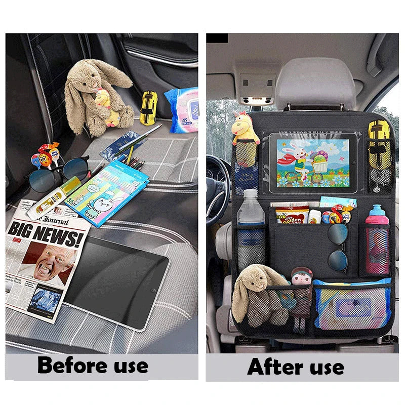 Carganizer - halten sie Ihr auto aufgeräumt und die kinder beschäftigt - auto-organizer