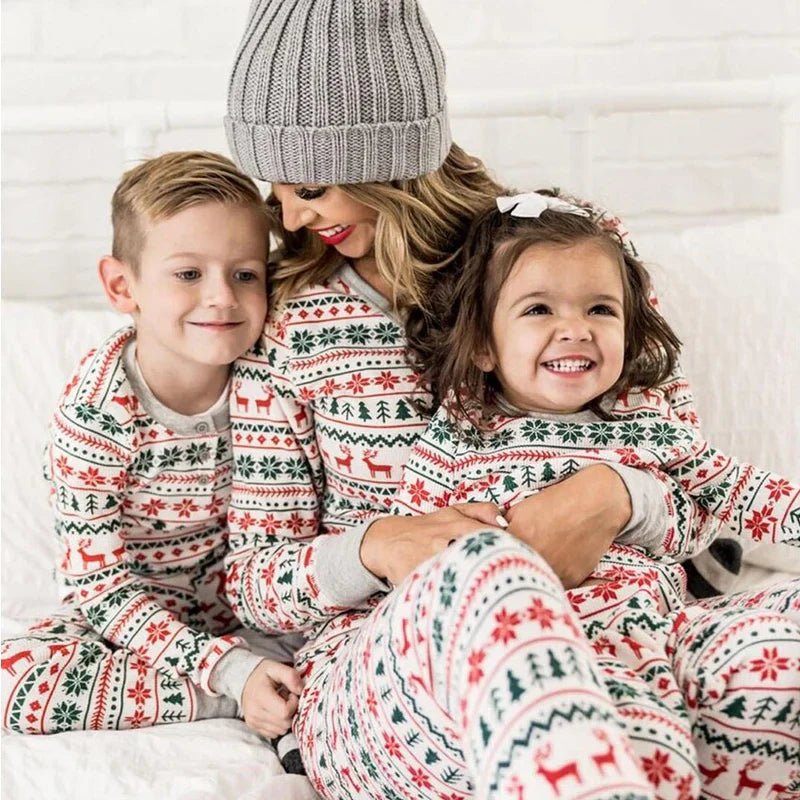 Mini fashion - für die ganze familie - Weihnachtspyjamas