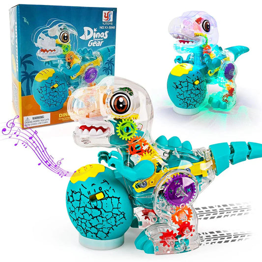 Leuchtendes dino-abenteuer-spielzeug