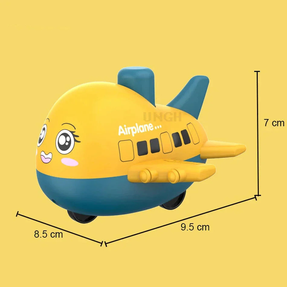Cartoon plane toy - drücken & spielen - spielzeug flugzeug