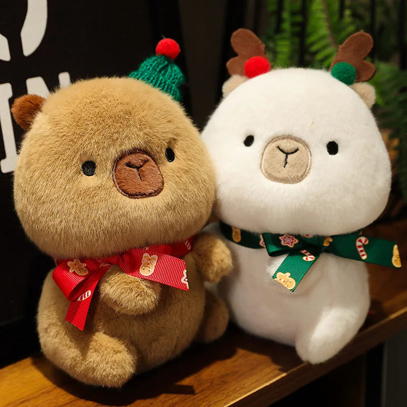 Xmas cuddly toy - festliche streicheleinheiten - weihnachts-plüsch