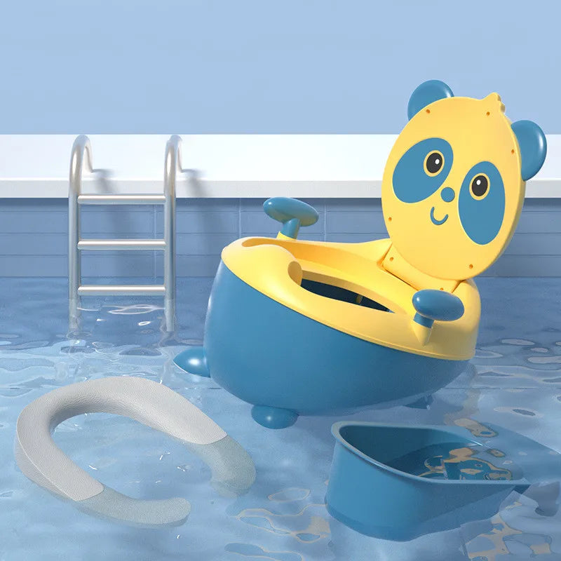Panda potty - praktisch für den urlaub - kindertoilette
