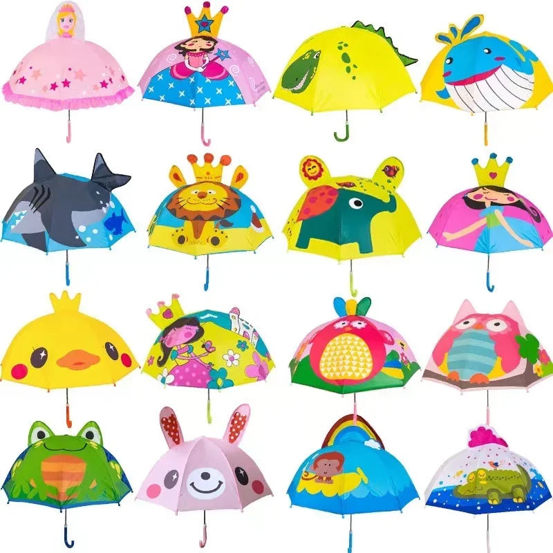 Rainbow fun kinder regenschirm