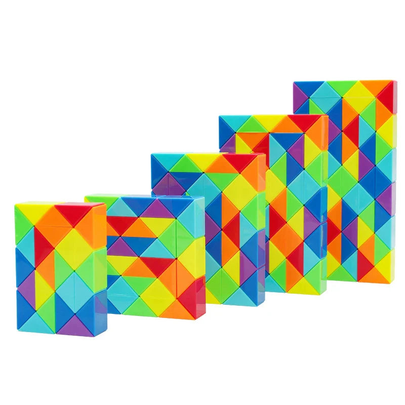 Rainbow twister - falten und spielen - schlangenwürfel