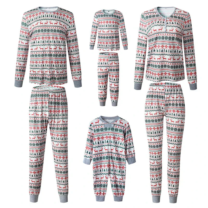 Mini fashion - für die ganze familie - Weihnachtspyjamas
