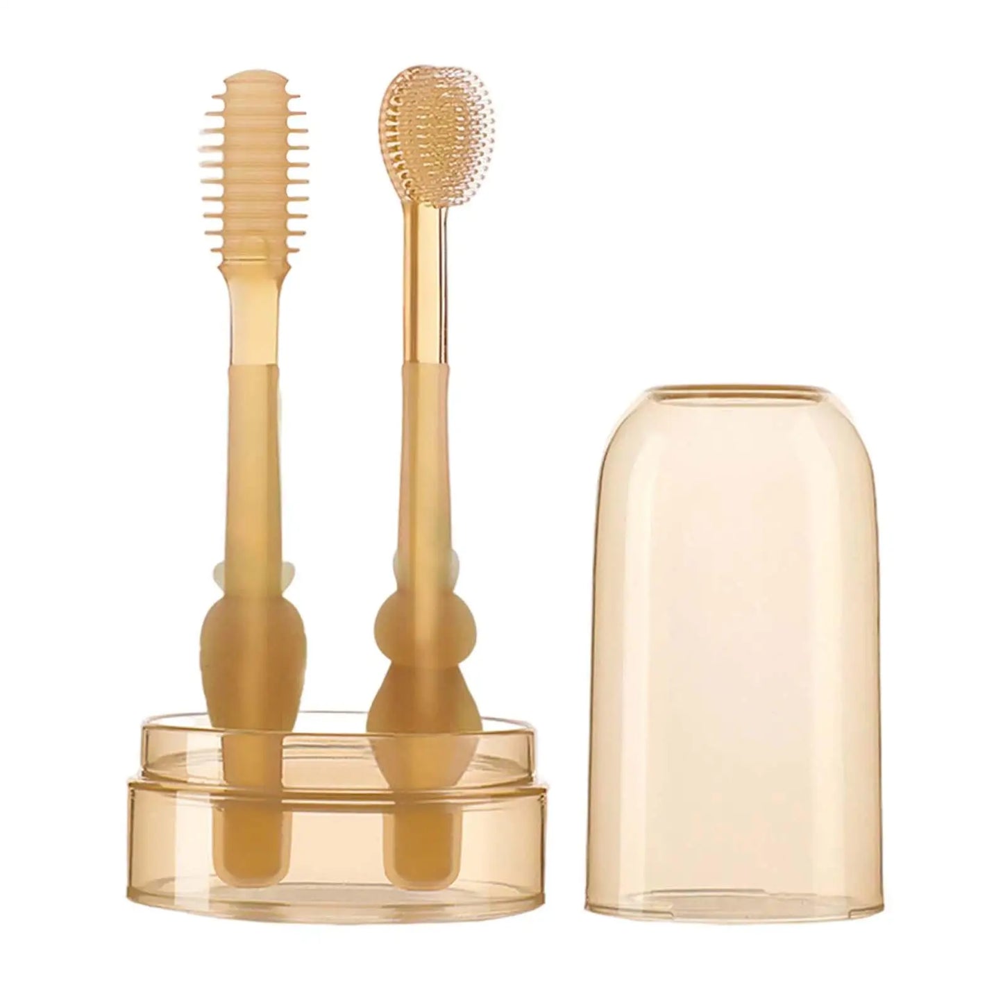 Sanftsmile baby zahnbürstenset – sanfte & sichere mundpflege
