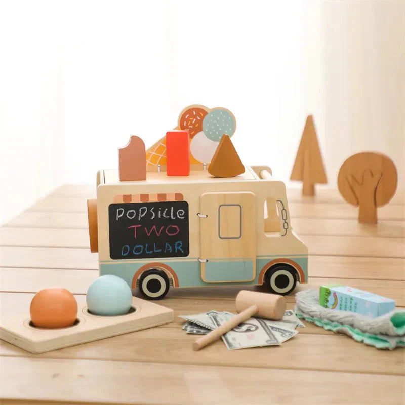 Woos - eisspab auf rädern - eiswagen aus holz