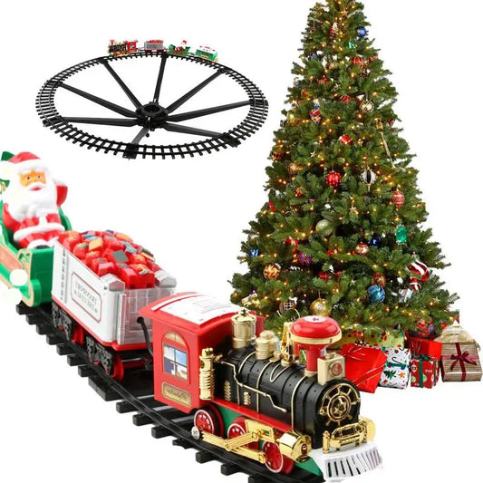 Christmas train - fahrt in die festtage - weihnachtszug