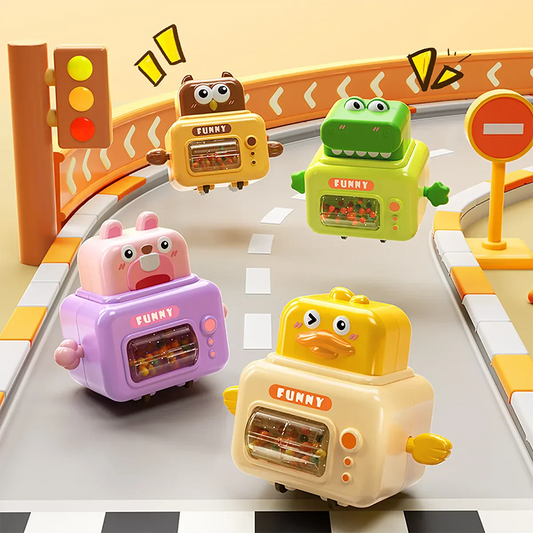 Car Puzzle - spaß auf rädern - spielzeugauto mit tieren