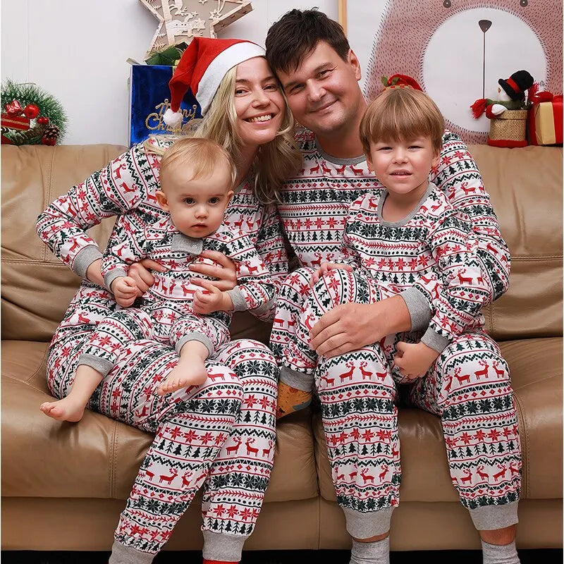 Mini fashion - für die ganze familie - Weihnachtspyjamas