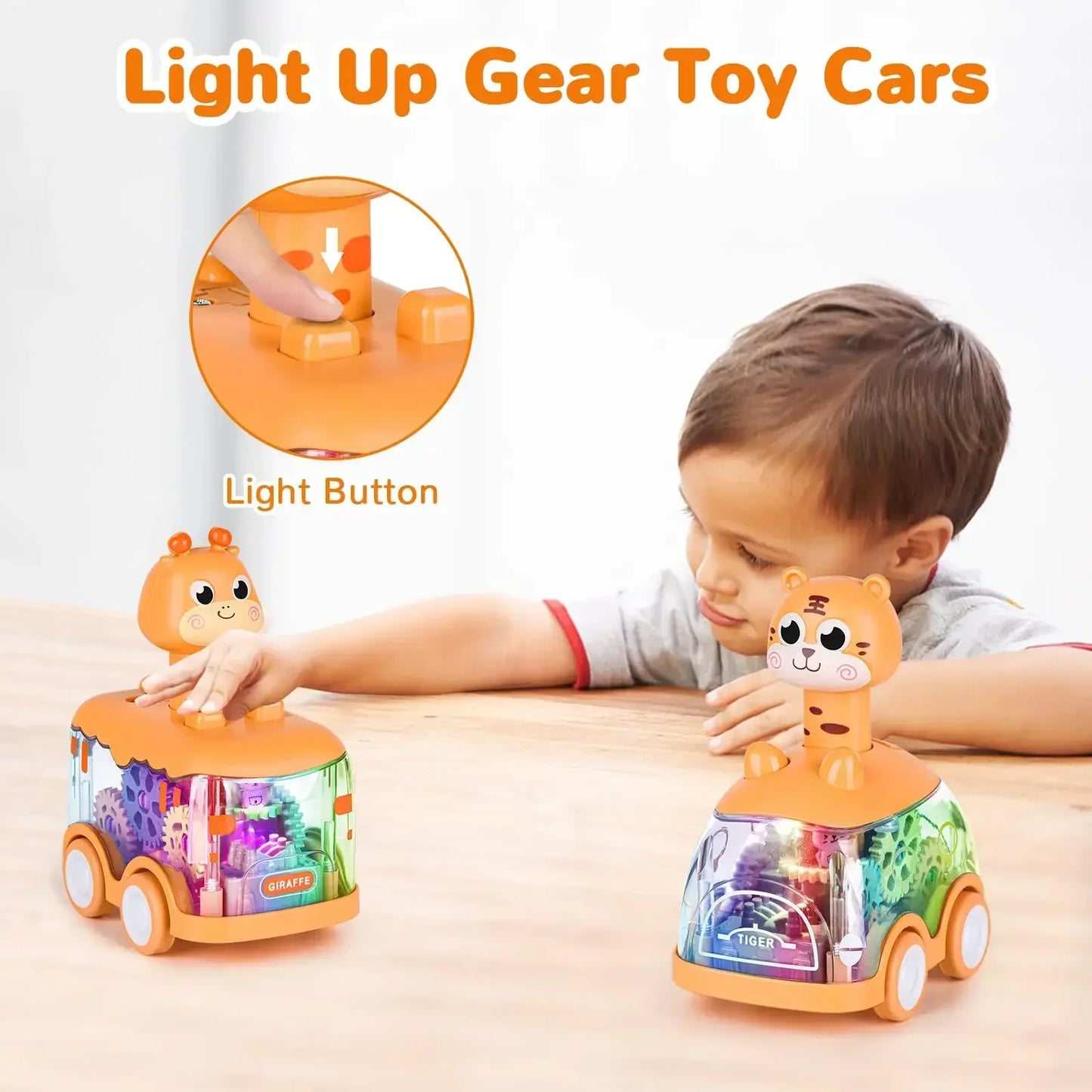 Transparant Car - transparent turbo - spielzeugauto
